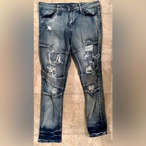 Men’s Rule21 Premium Distressed Jeans